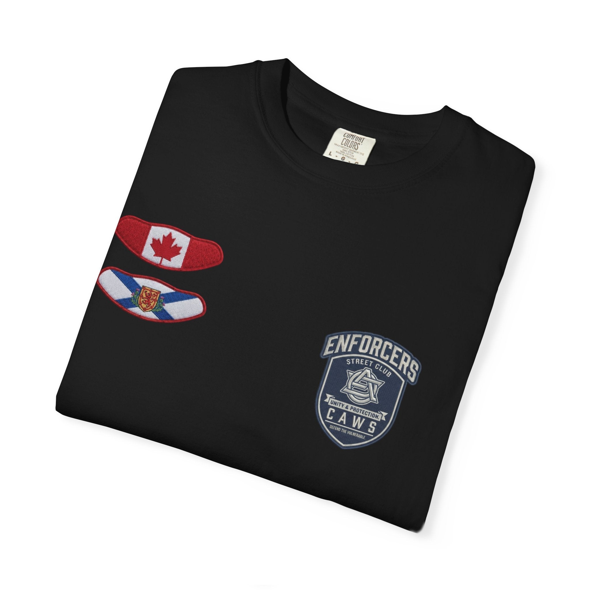NS Lieutenant CAWS Support Tee – Nova Scotia Street Club Enforcers