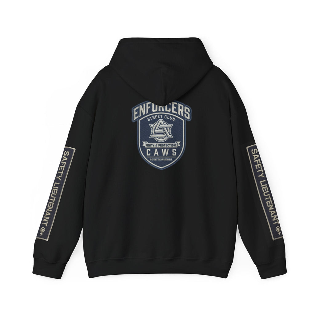 Nova Scotia Safety Lieutenant CAWS - Enforcers - Unisex Heavy Blend™ Hooded SweatshirtEmber Spirit Apparel