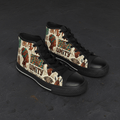 Pan African Sneakers — Kente & Adinkra Heritage Men's High - TopEmber Spirit Apparel