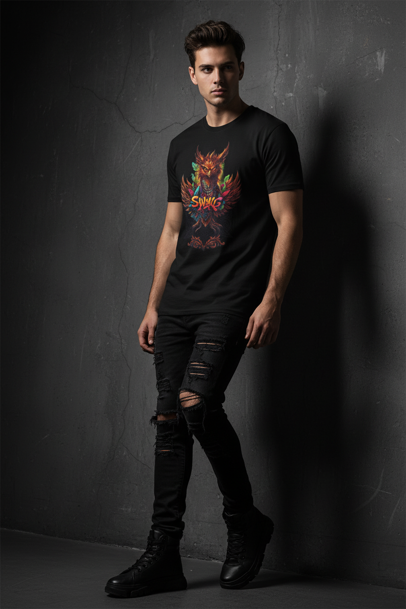 Phoenix SWAG Tee - Male Front 2