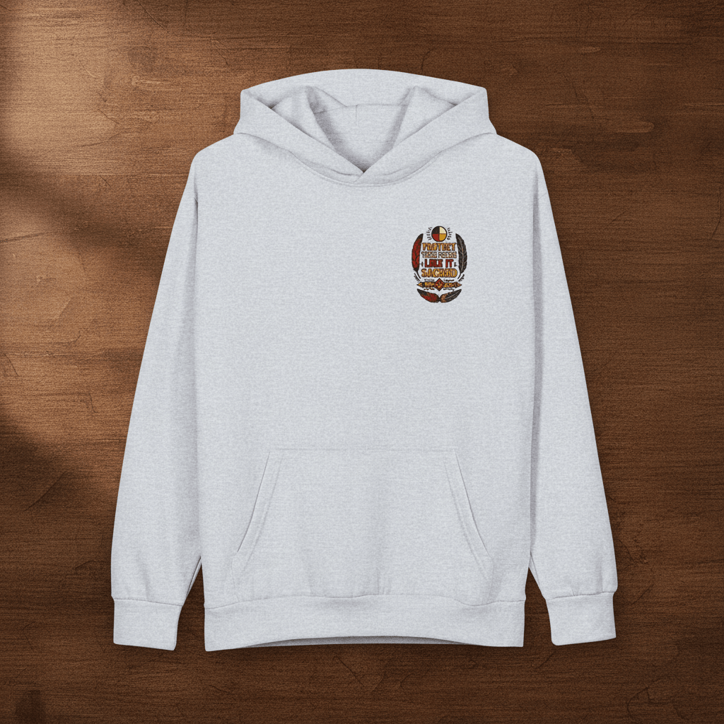Protect Your Peace Hoodie — Sacred Peace PulloverEmber Spirit Apparel