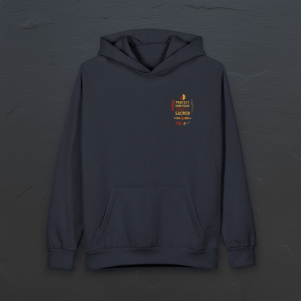 Protect Your Peace Hoodie — Sacred Peace PulloverEmber Spirit Apparel