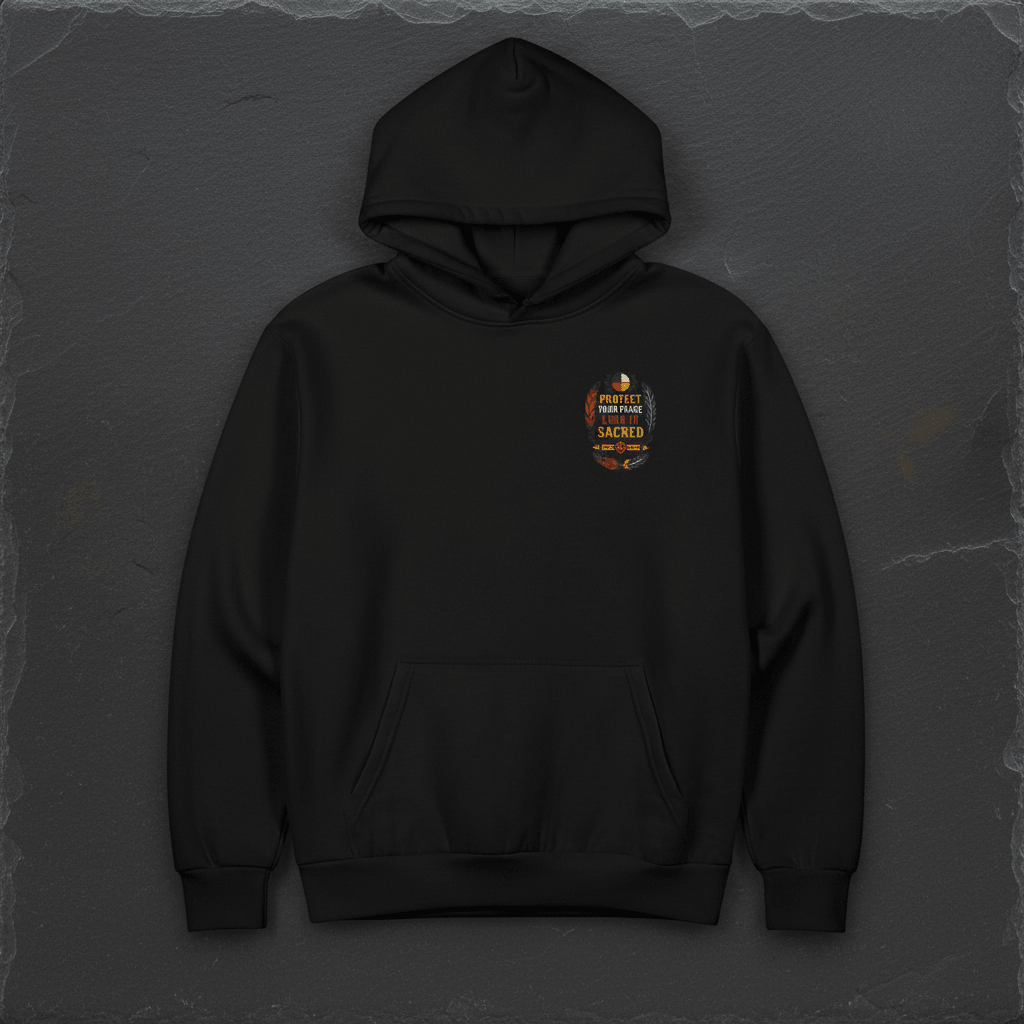 Protect Your Peace Hoodie — Sacred Peace PulloverEmber Spirit Apparel