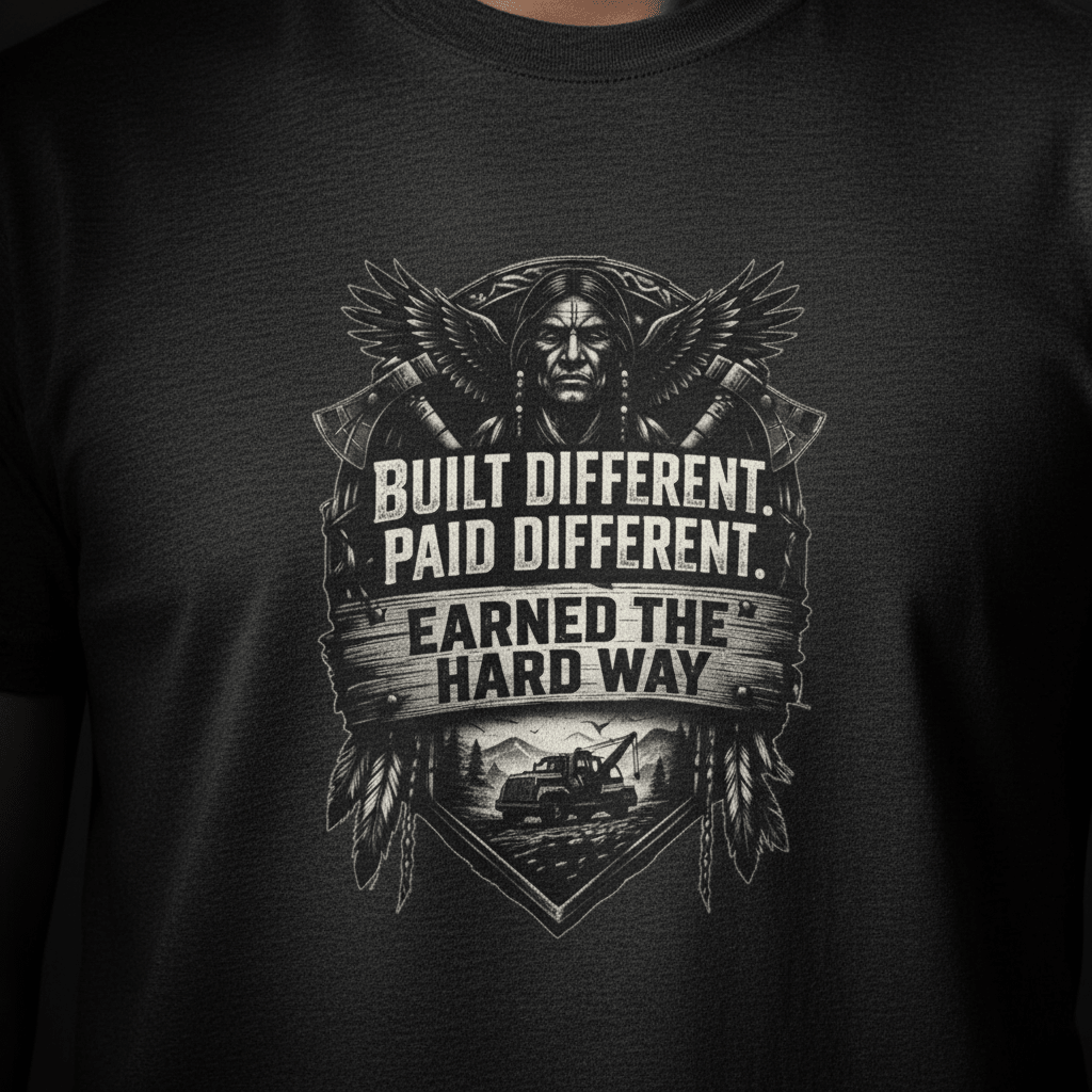 Provider T-Shirt – Proudly Providing for My Family Hardworking Dad Graphic TeeEmber Spirit Apparel