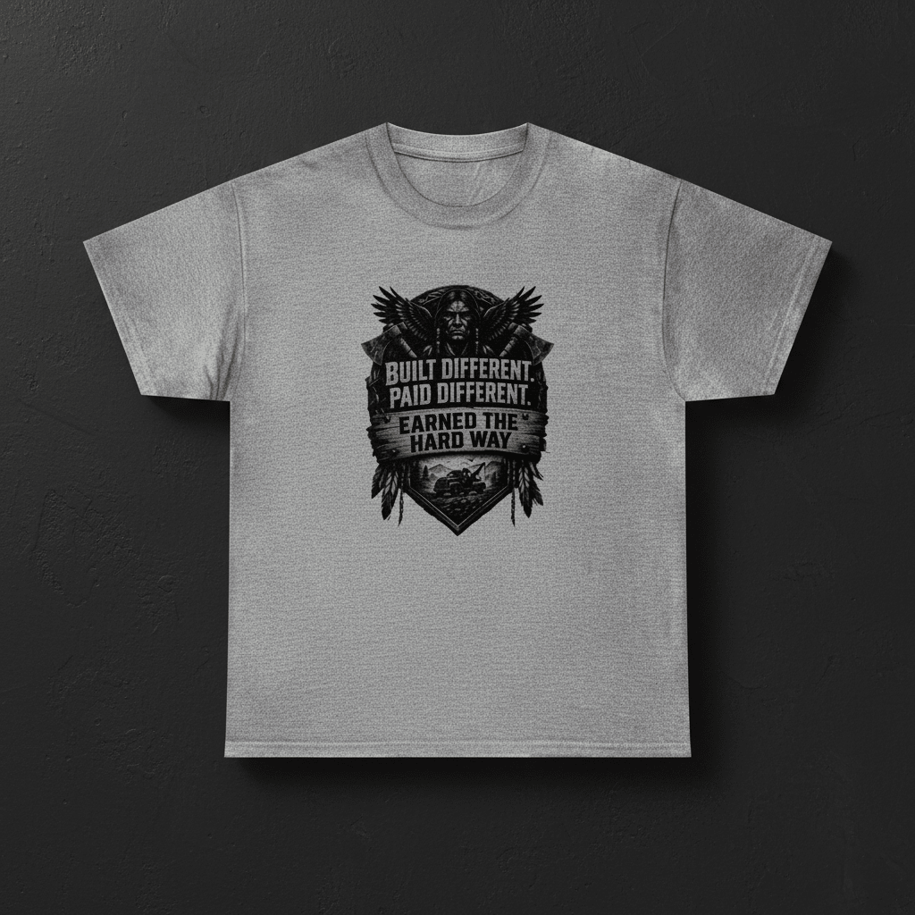 Provider T-Shirt – Proudly Providing for My Family Hardworking Dad Graphic TeeEmber Spirit Apparel