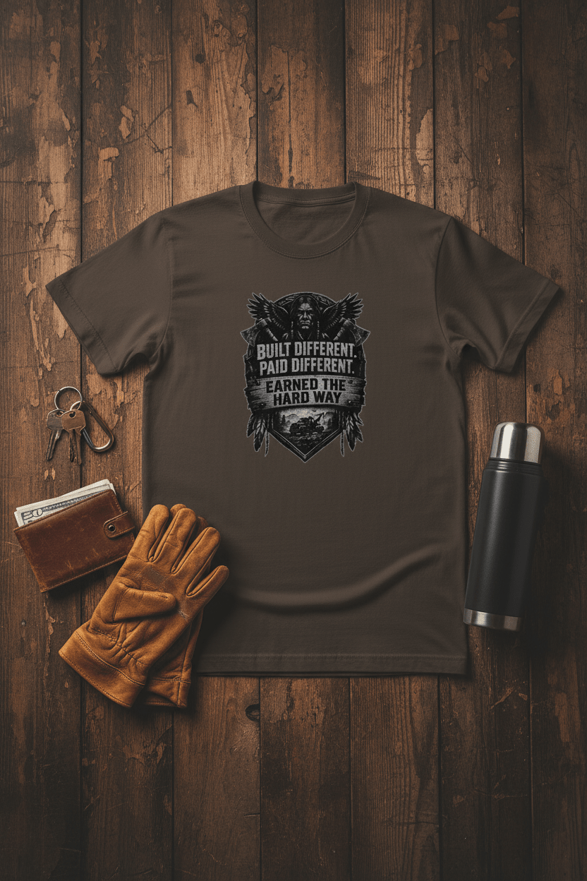 Provider T-Shirt – Proudly Providing for My Family Hardworking Graphic TeeEmber Spirit Apparel