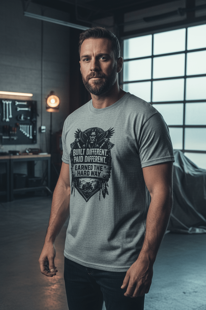 Provider T-Shirt – Proudly Providing for My Family Hardworking Graphic TeeEmber Spirit Apparel