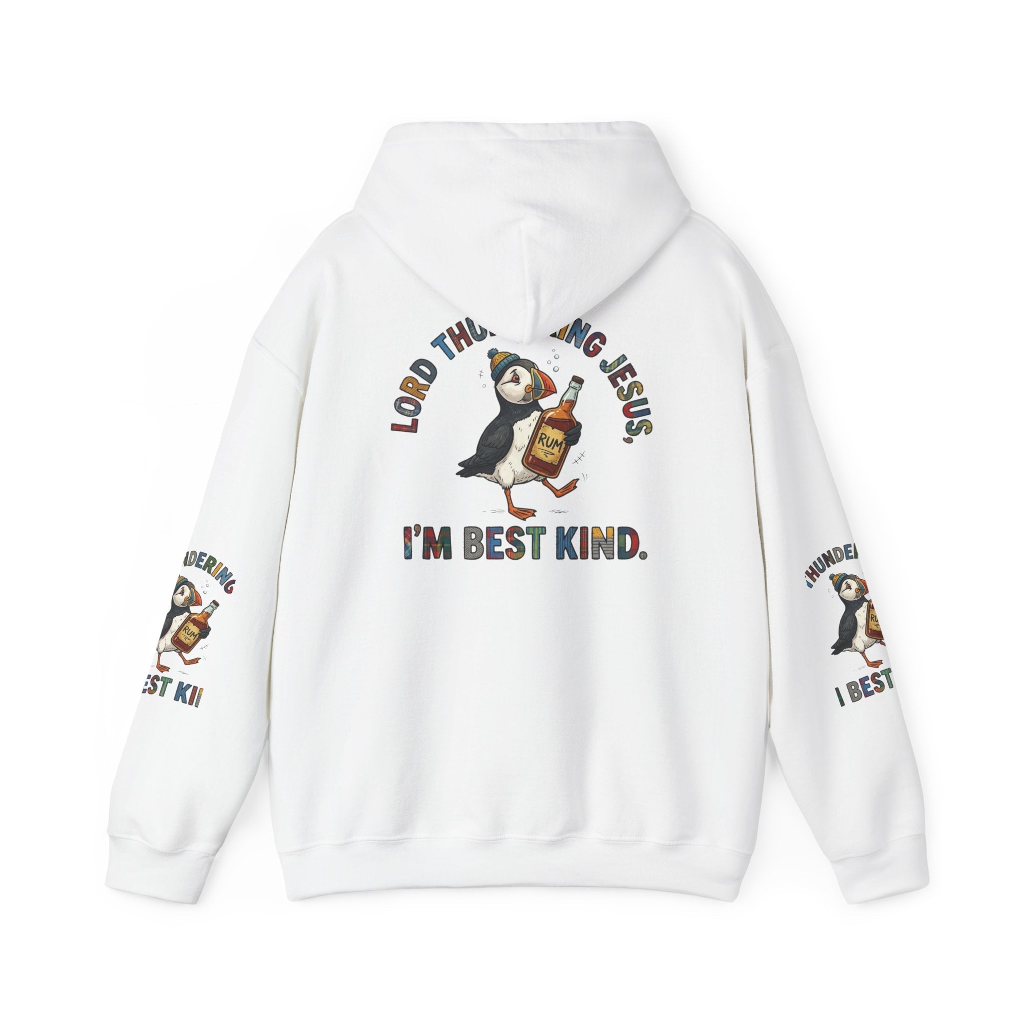 Puffian Hoodie — "Newfoundland Im Best Kind" HoodieEmber Spirit Apparel
