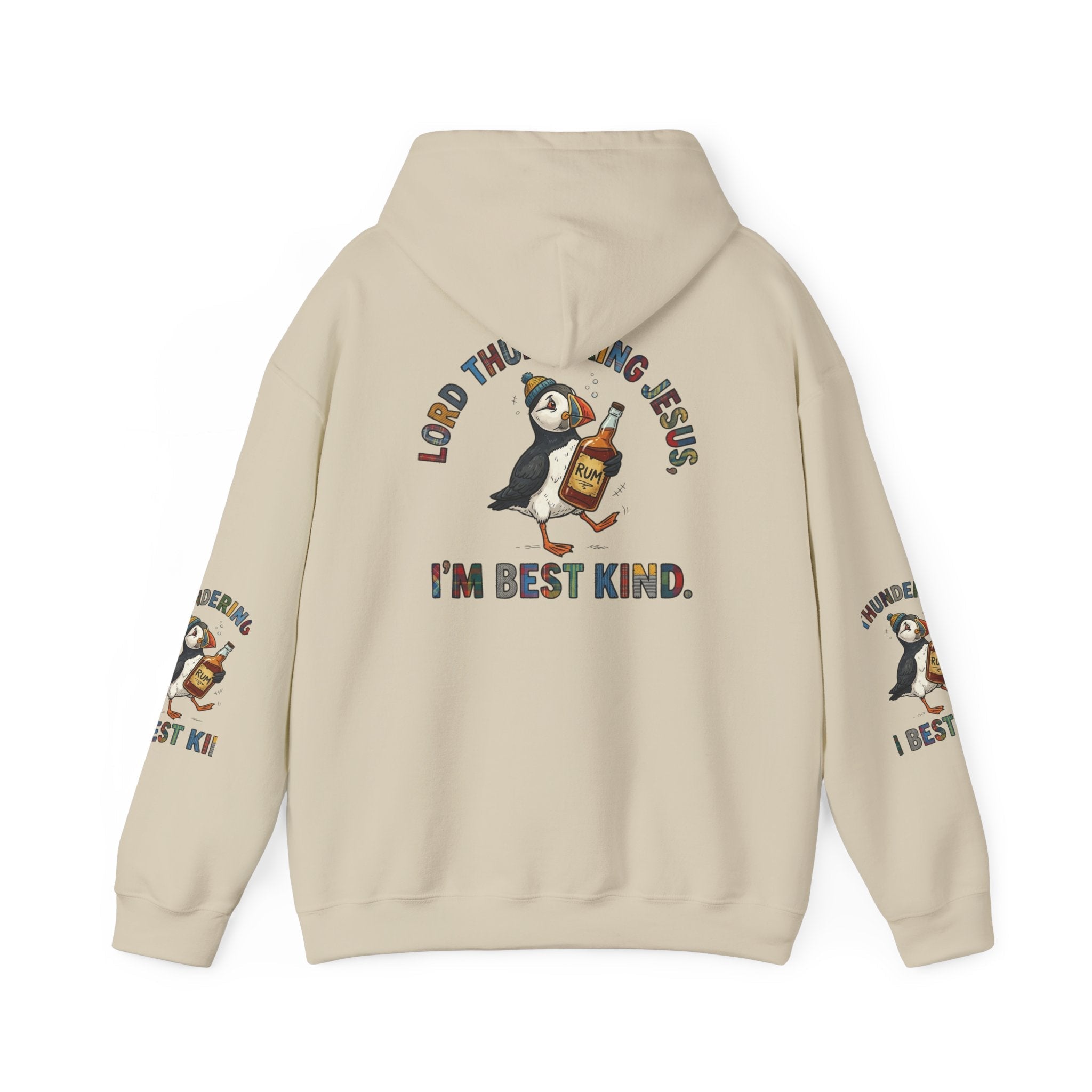 Puffian Hoodie — "Newfoundland Im Best Kind" HoodieEmber Spirit Apparel