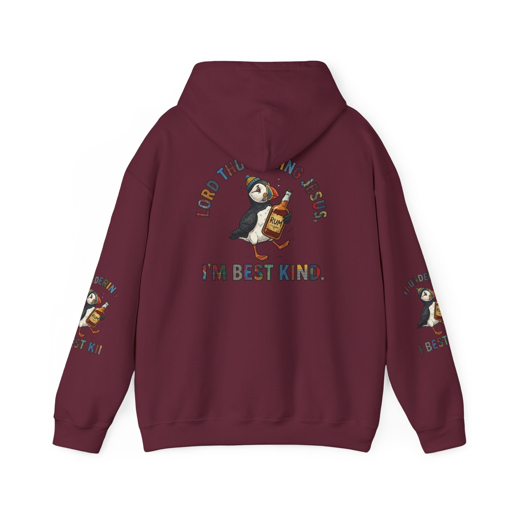 Puffian Hoodie — "Newfoundland Im Best Kind" HoodieEmber Spirit Apparel