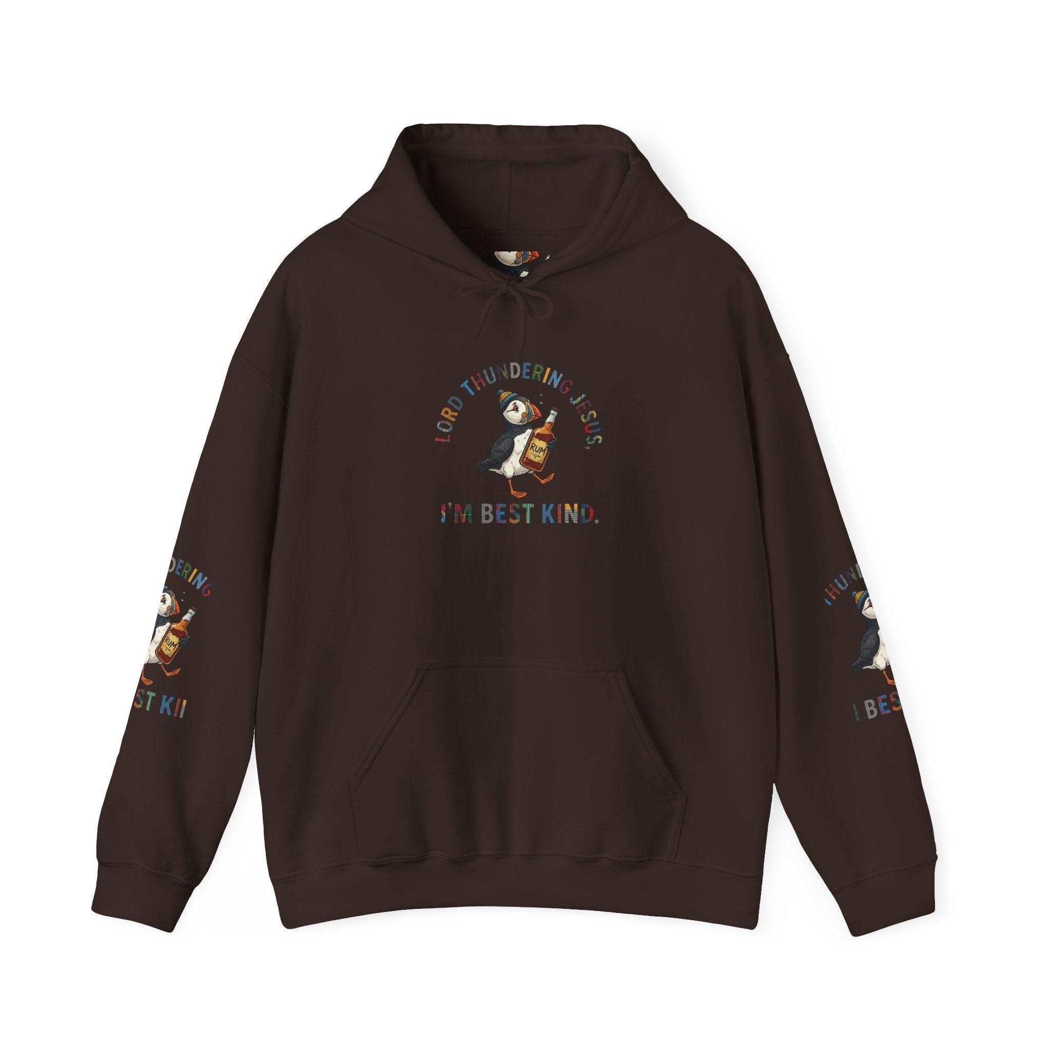 Puffian Hoodie — "Newfoundland Im Best Kind" HoodieEmber Spirit Apparel