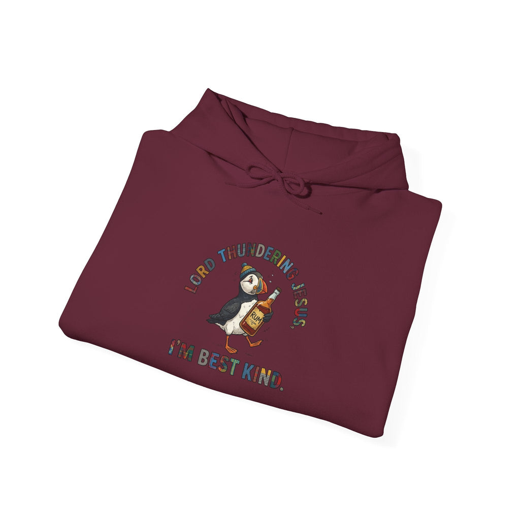 Puffian Hoodie — "Newfoundland Im Best Kind" HoodieEmber Spirit Apparel