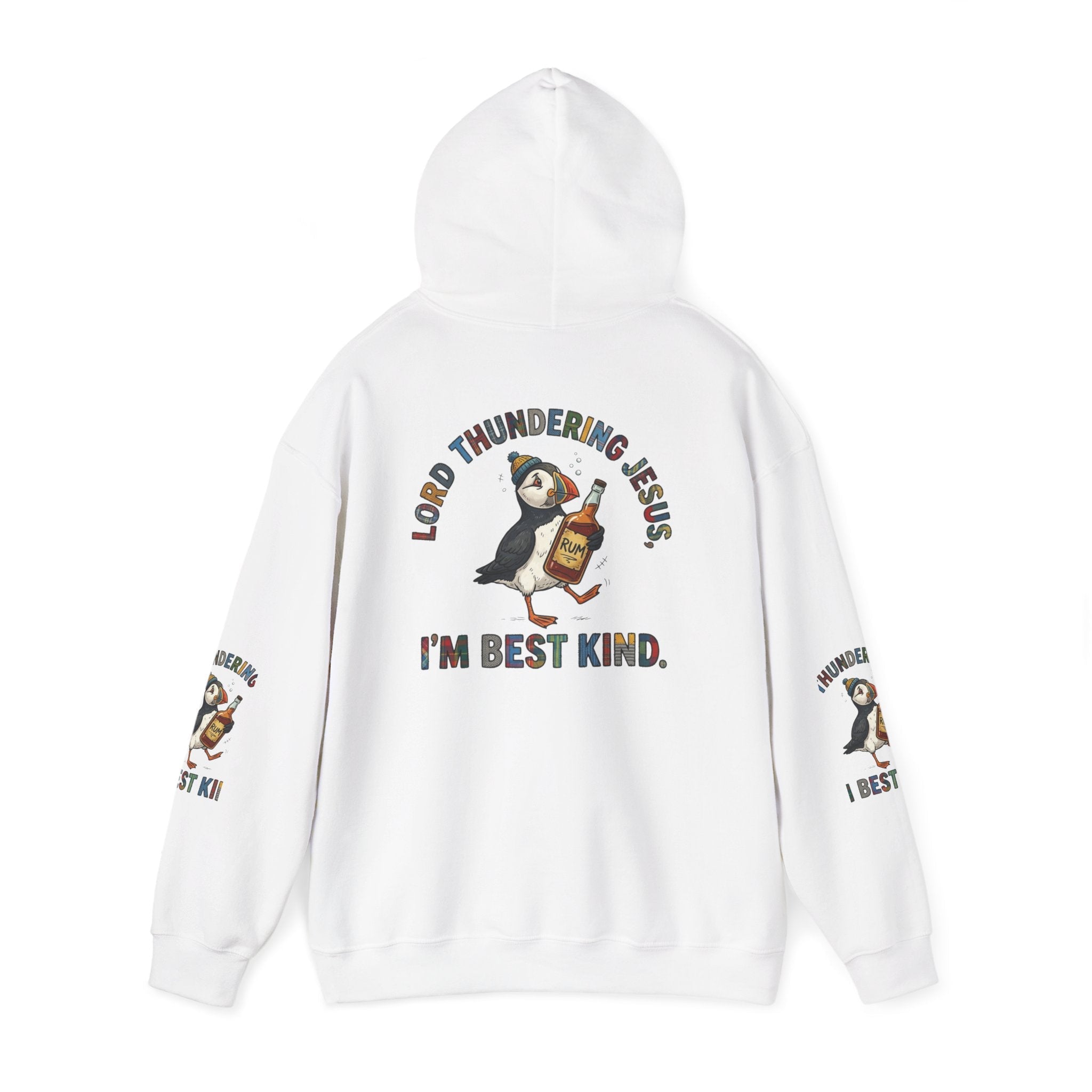 Puffian Hoodie — "Newfoundland Im Best Kind" HoodieEmber Spirit Apparel