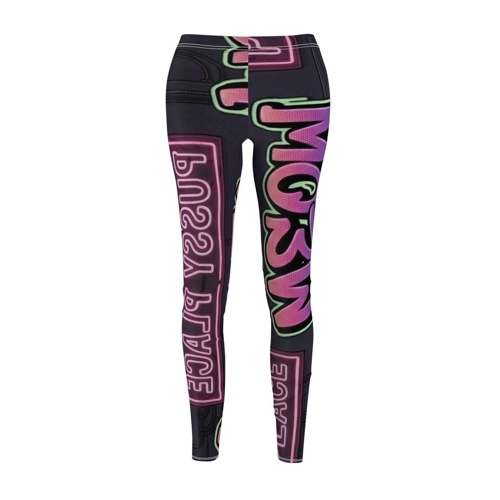 Pussy Place - Women's Cut & Sew Casual Leggings (AOP)Ember Spirit Apparel