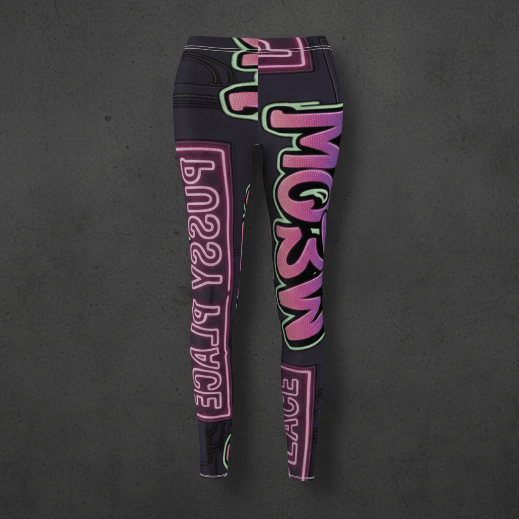 Pussy Place - Women's Cut & Sew Casual Leggings (AOP)Ember Spirit Apparel