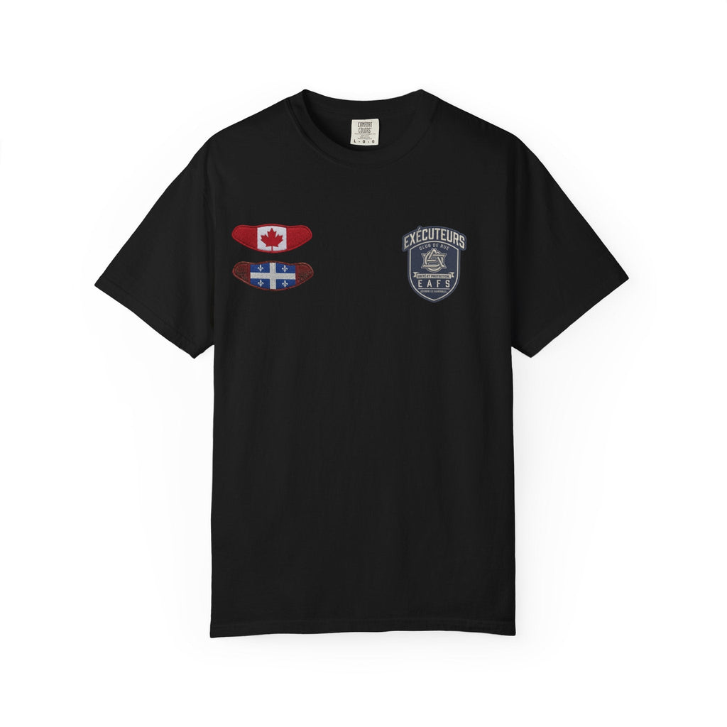Quebec Lieutenant Support - Street Club Enforcers Tee — CAWS Québec (French)Ember Spirit Apparel