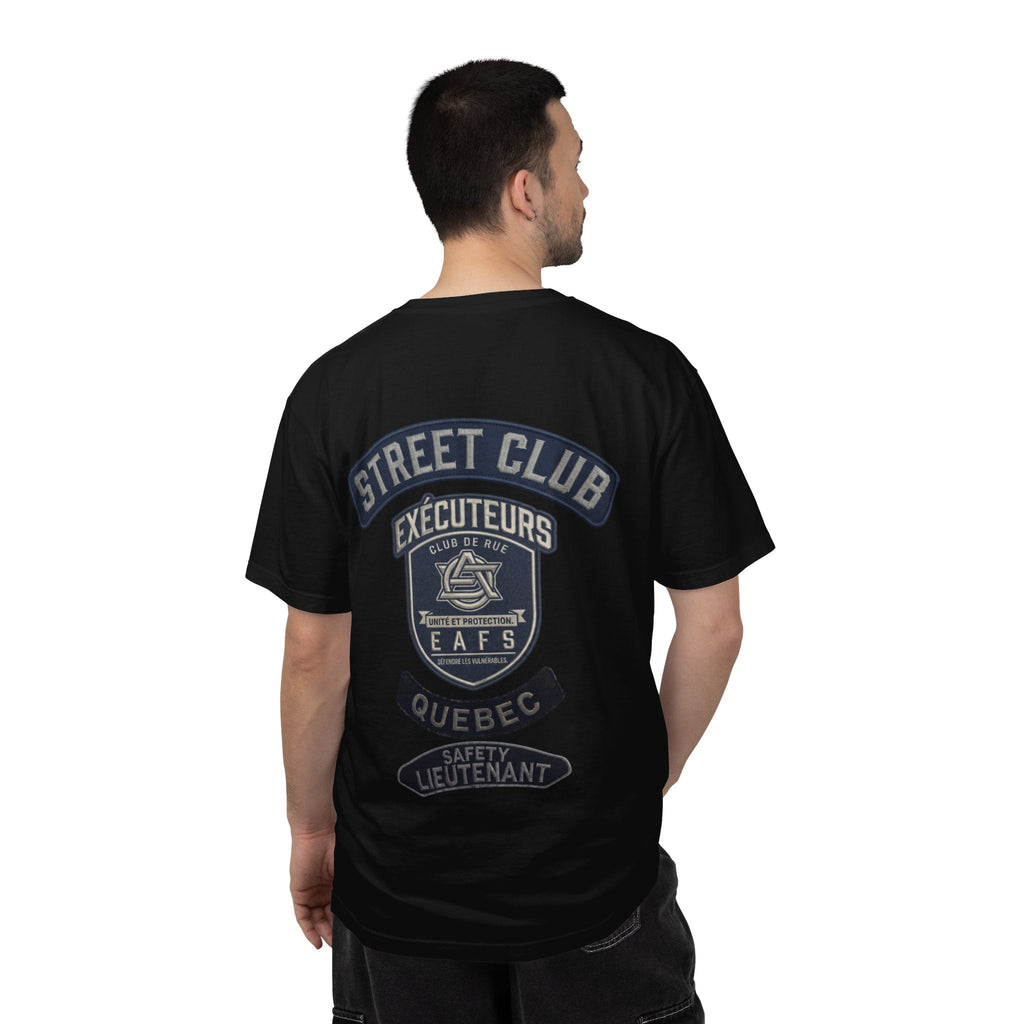 Quebec Safety Lieutenant Support - Street Club Enforcers Tee — CAWS Québec (French)Ember Spirit Apparel