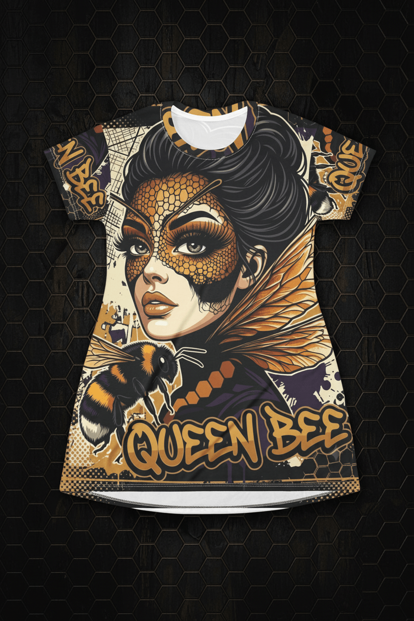 Queen Bee AOP DressEmber Spirit Apparel
