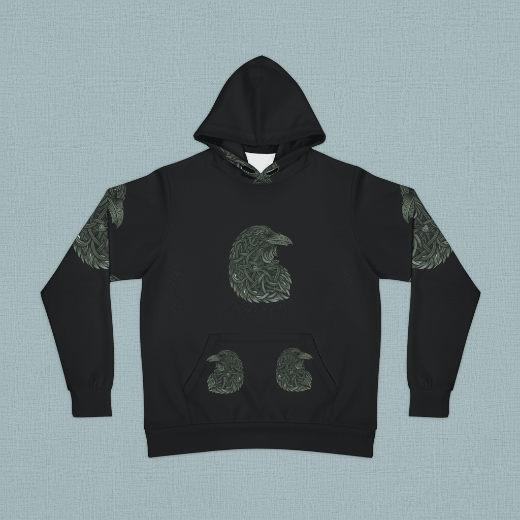 Raven Kindred Spirit Hoodie — Honor Your ConnectionEmber Spirit Apparel