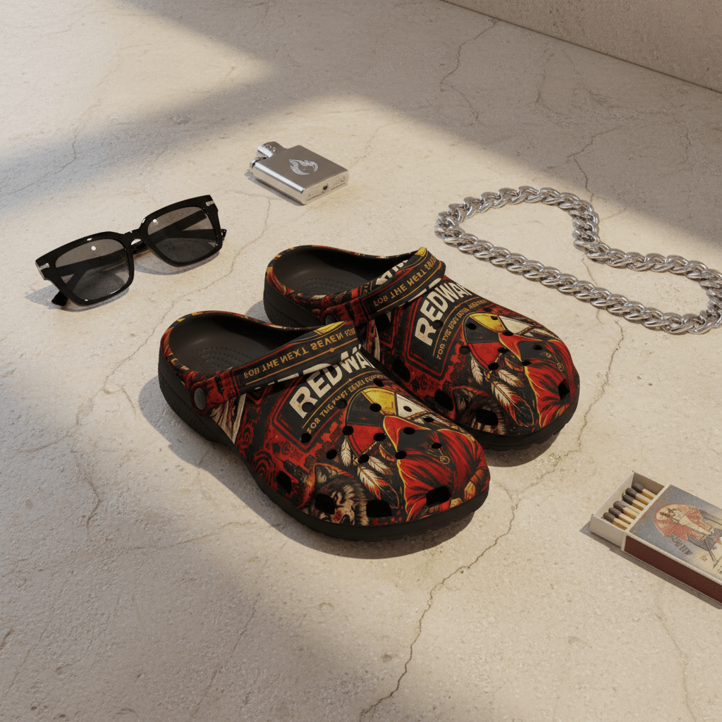Redway 7 Generations Graphic Clogs — EVA Foam Slip - On ShoesEmber Spirit Apparel