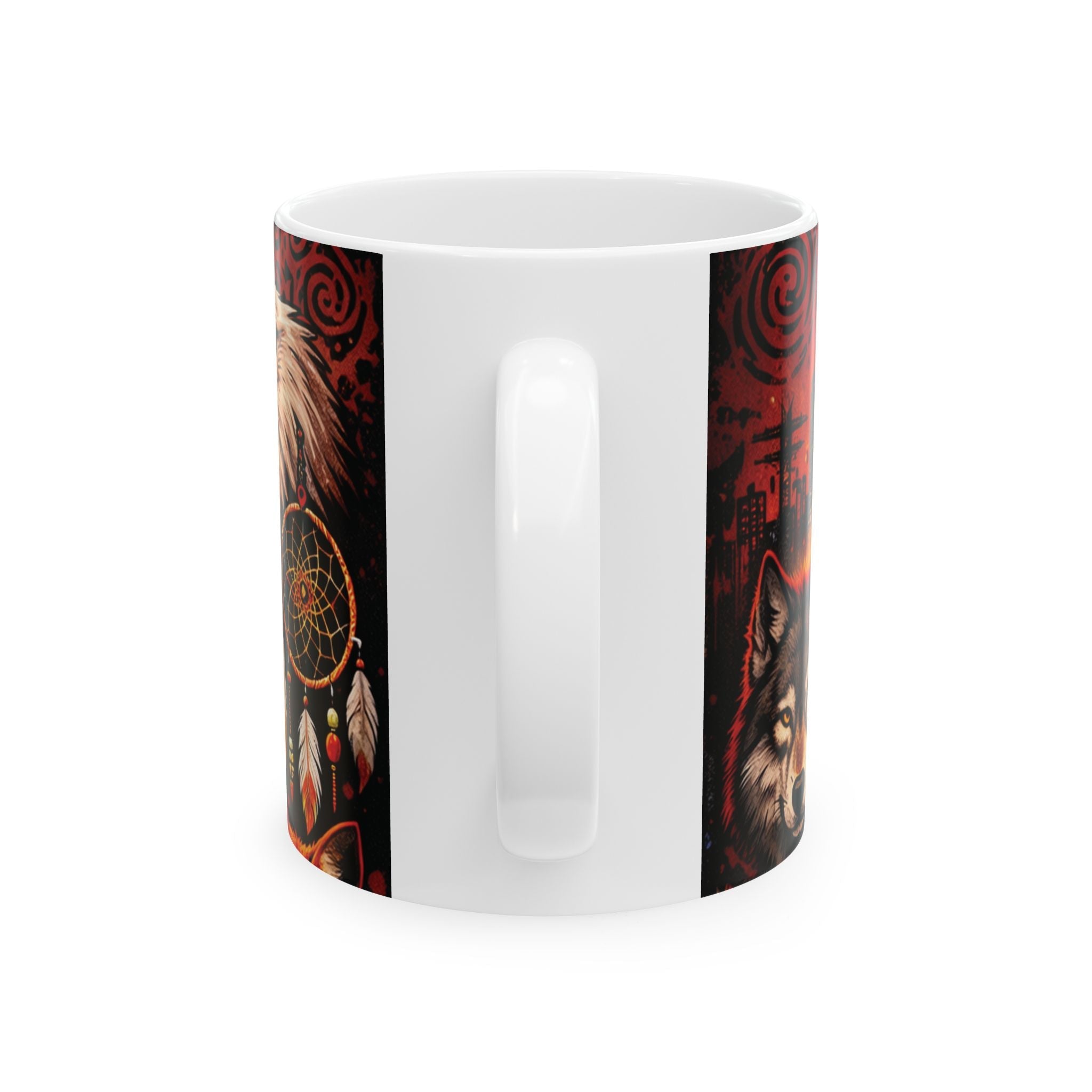 Redway 7 Generations of Ceramic Mug, (11oz, 15oz)Ember Spirit Apparel