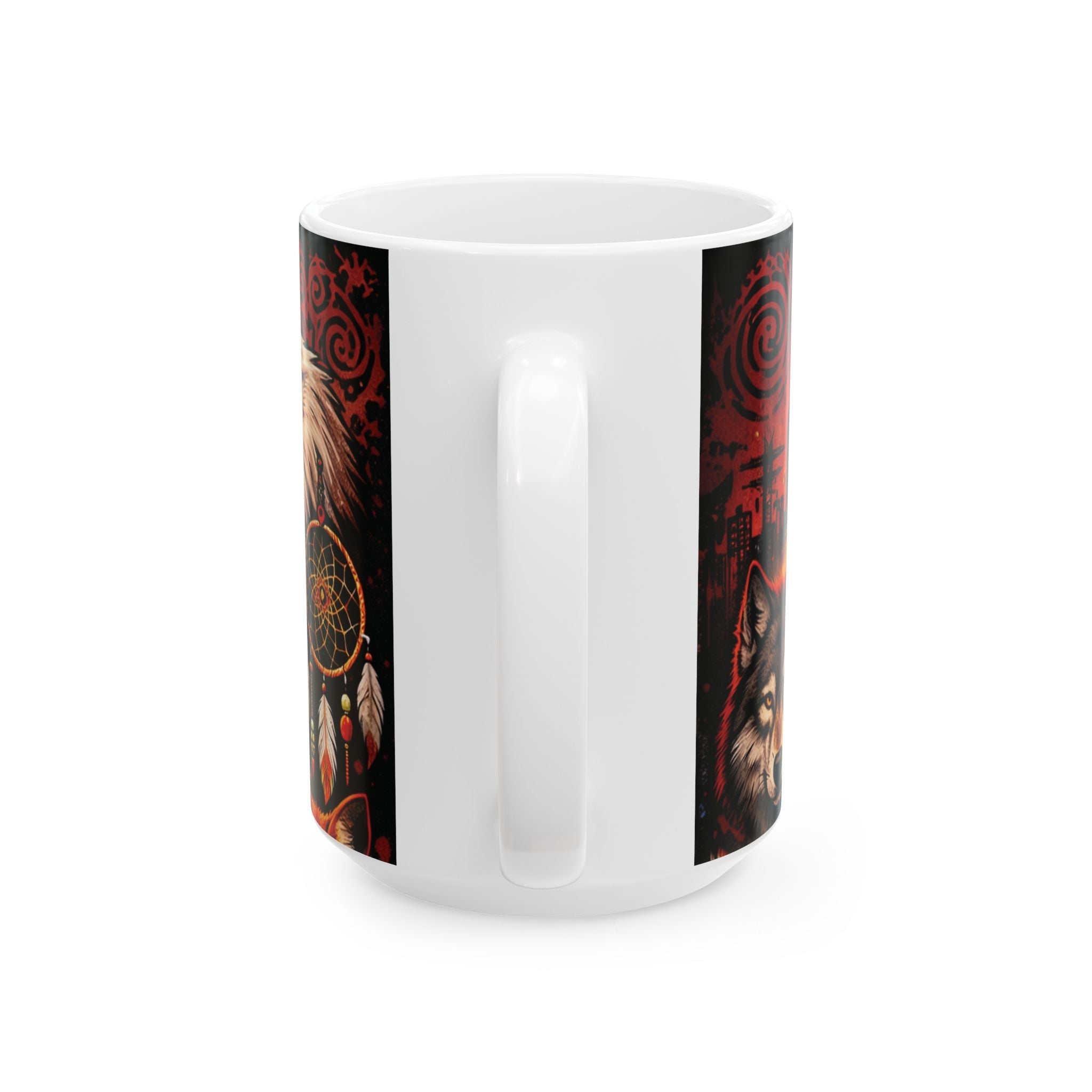 Redway 7 Generations of Ceramic Mug, (11oz, 15oz)Ember Spirit Apparel