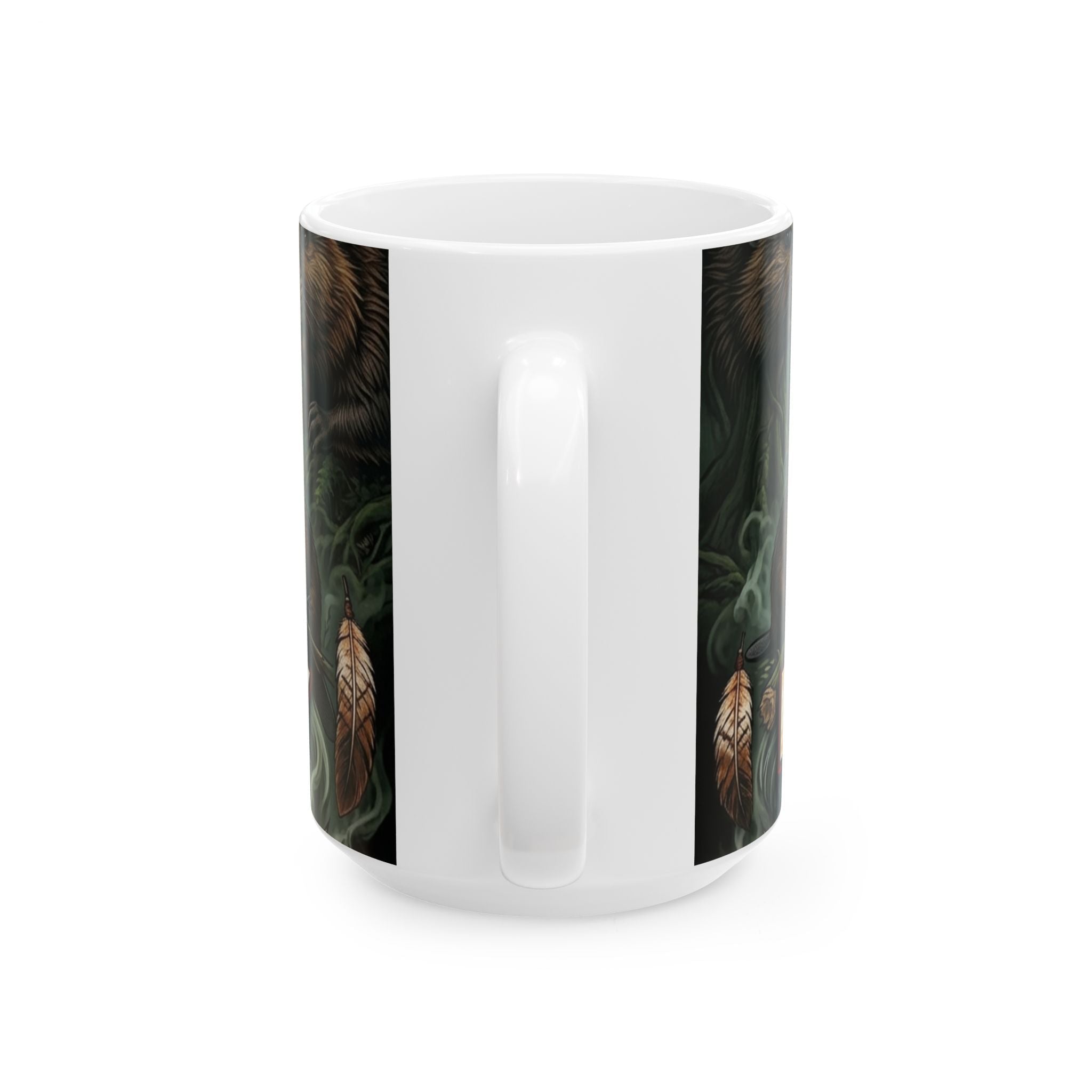 Redway Beaver Ceramic Mug,Ember Spirit Apparel