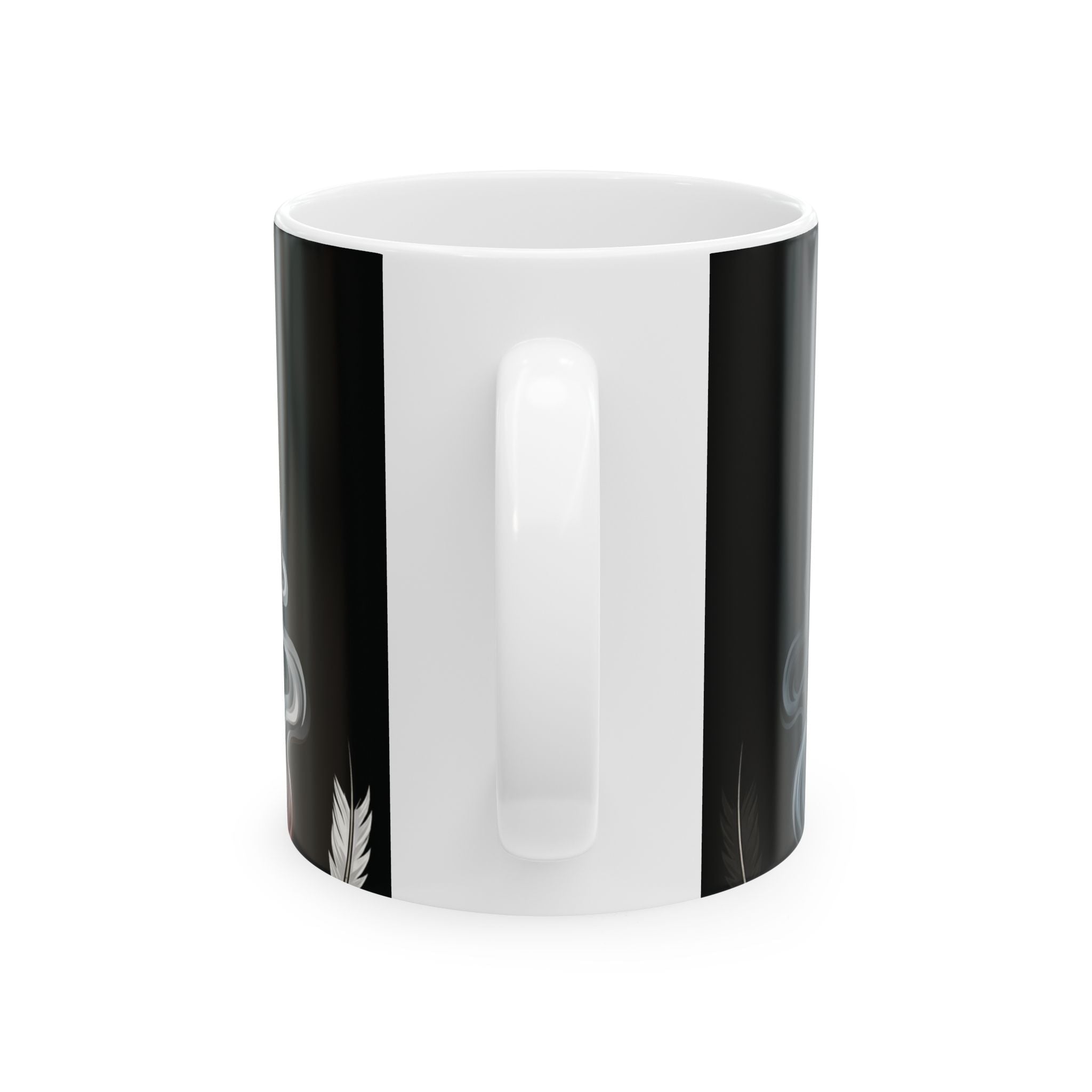 Redway Turtle Medicine Leaf - Ceramic Mug, (11oz, 15oz)Ember Spirit Apparel