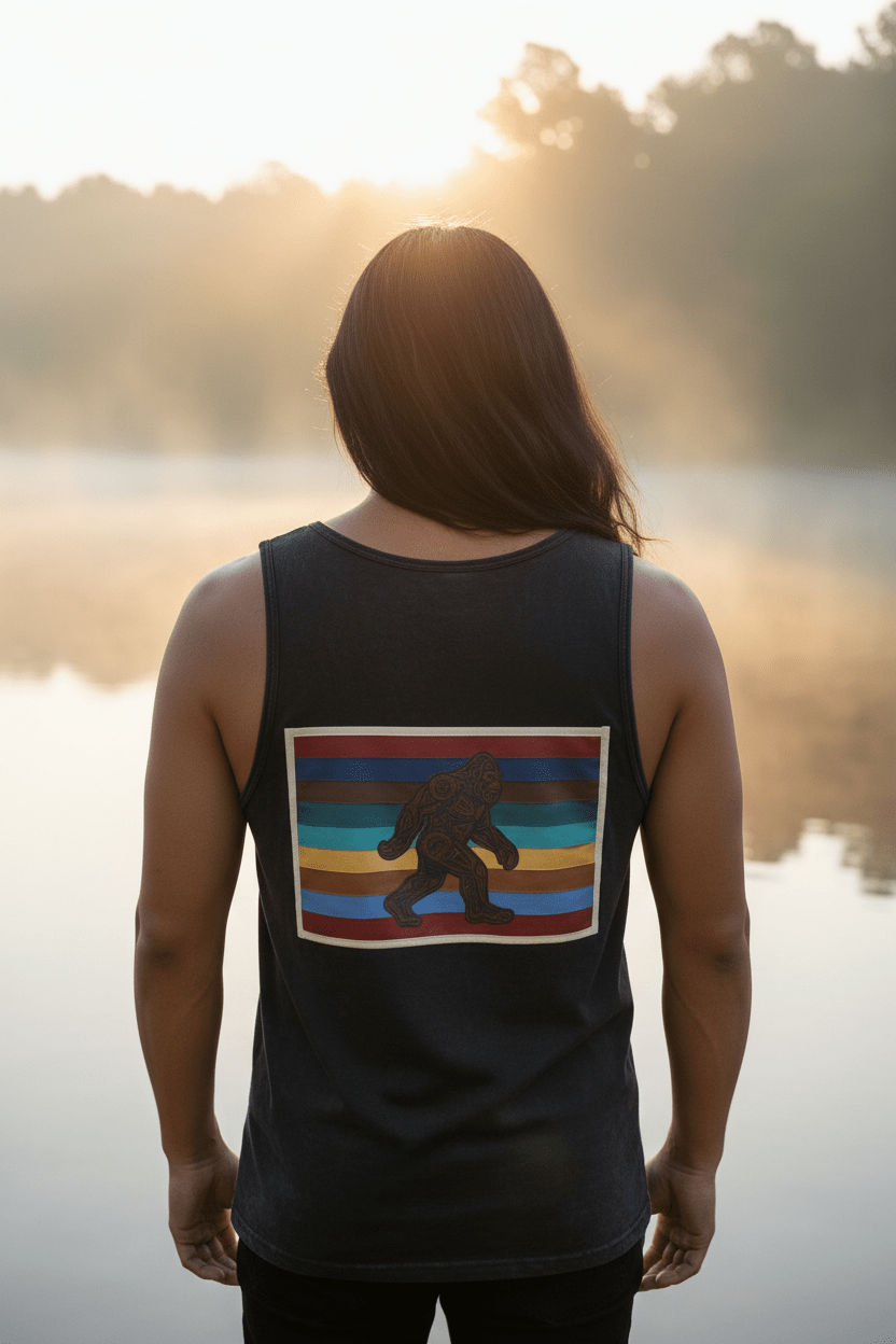 Sabe Honesty Retro Tank — Vintage Graphic Garment - Dyed TankEmber Spirit Apparel