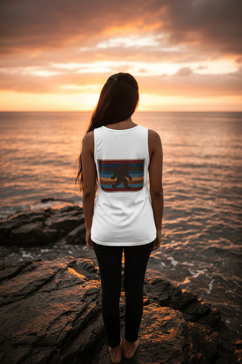 Sabe Honesty Retro Tank — Vintage Graphic Garment - Dyed TankEmber Spirit Apparel