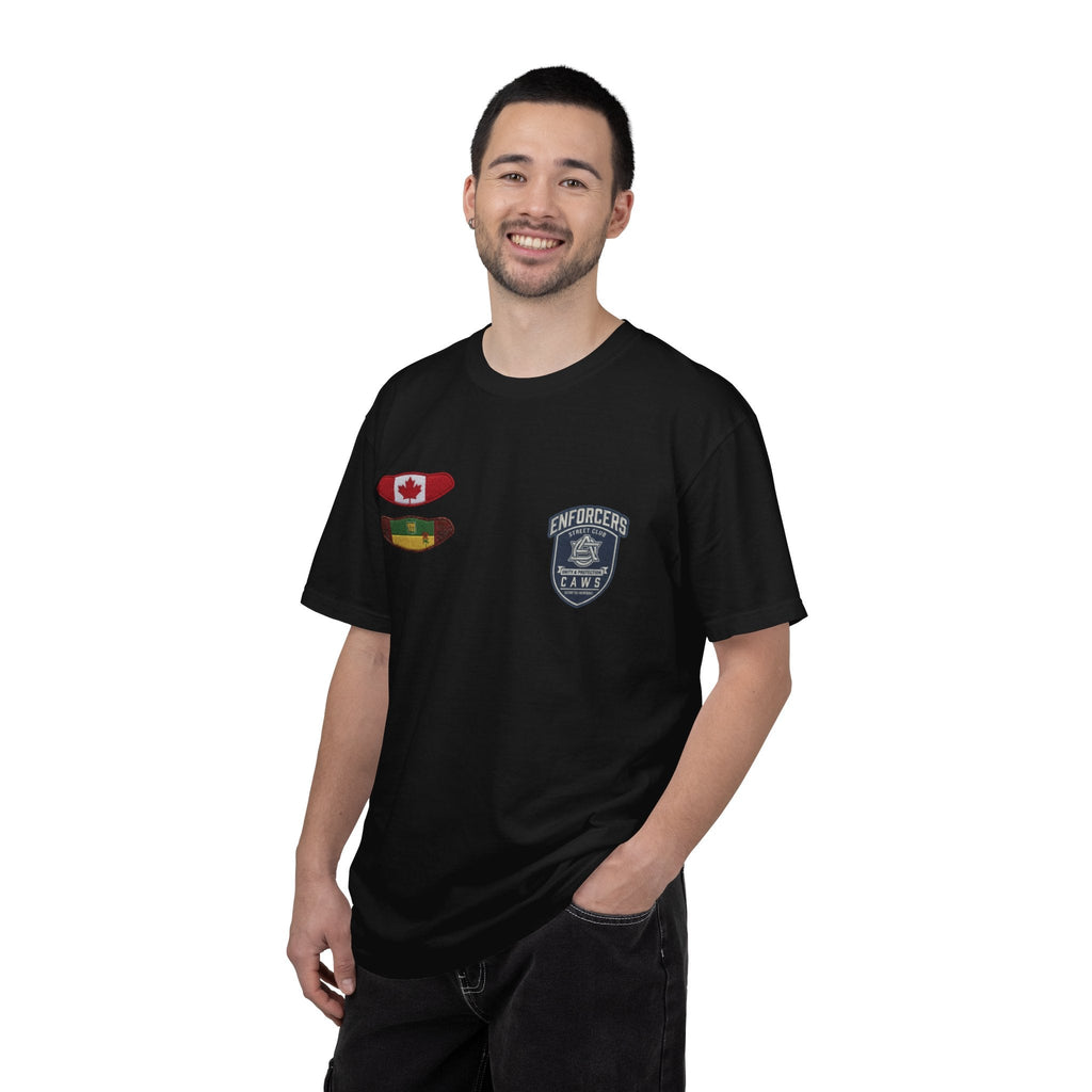 Saskatchewan Safety Lieutenant Support - Street Club Enforcers Tee — CAWS (Children Animals Women Seniors)Ember Spirit Apparel