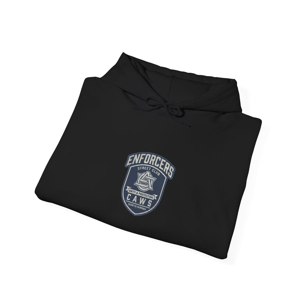 Support Gear CAWS - Enforcers - Unisex Heavy Blend™ Hooded SweatshirtEmber Spirit Apparel
