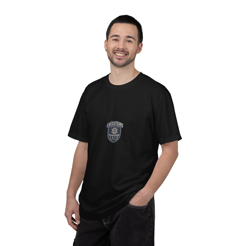 Tee de soutien Street Club Enforcers — EAFS (Enfants, Animaux, Femmes) T-Shirt Écusson de Protection (Français)Ember Spirit Apparel