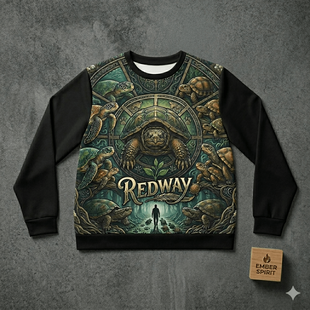 Turtle 'Redway' Lightweight SweatshirtEmber Spirit Apparel