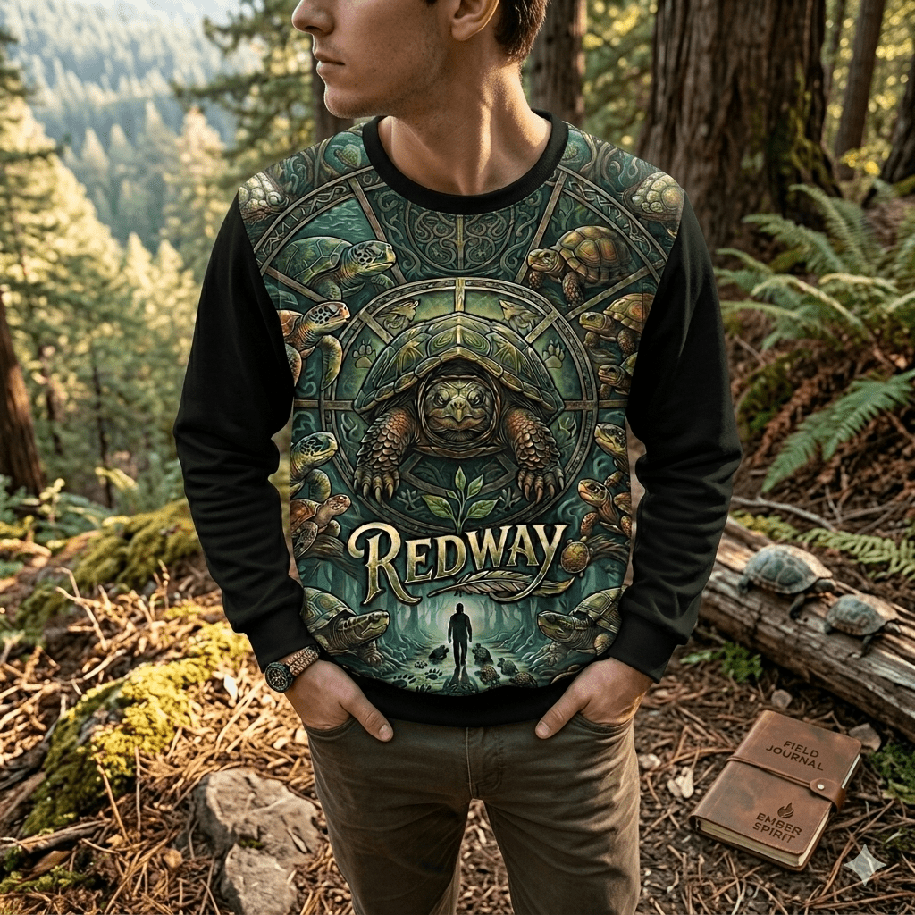 Turtle 'Redway' Lightweight SweatshirtEmber Spirit Apparel