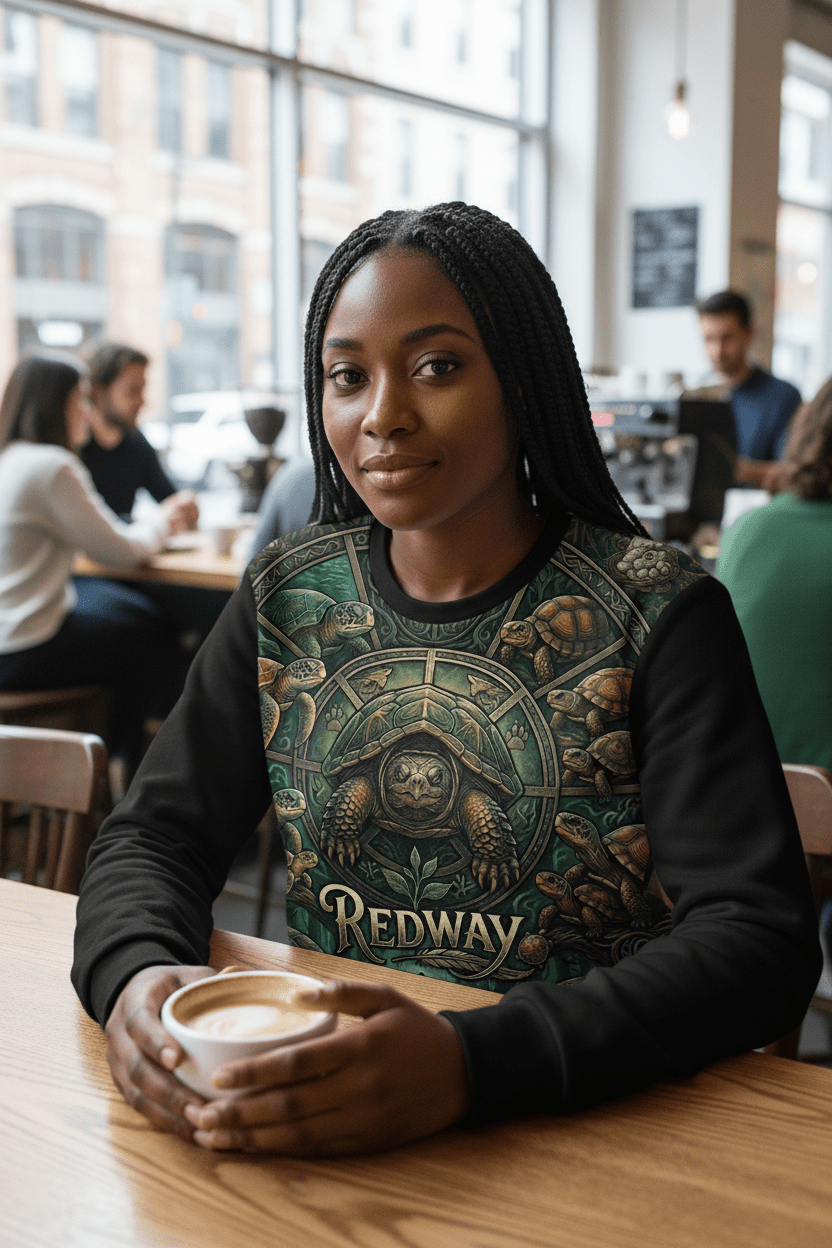 Turtle 'Redway' Lightweight SweatshirtEmber Spirit Apparel
