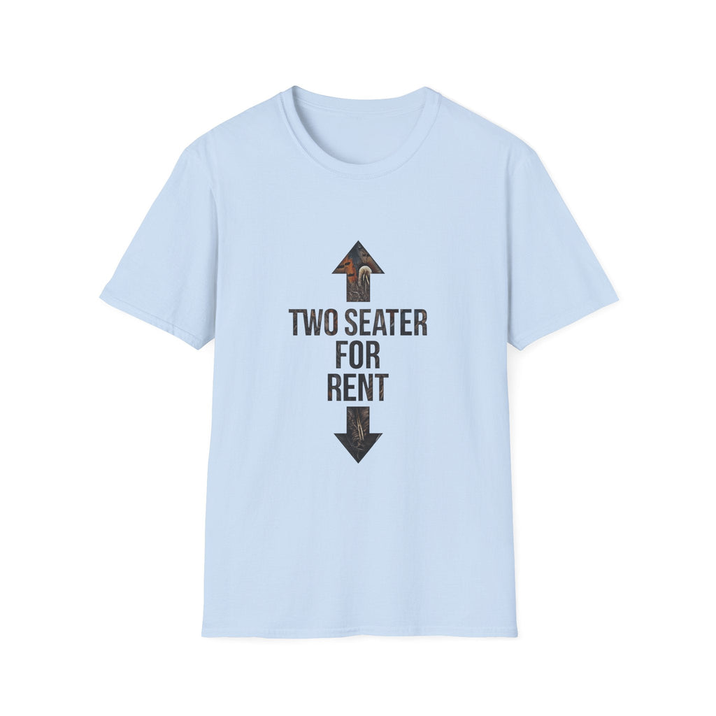 Two Seater For Rent T-Shirt – Funny Couples Unisex Graphic TeeEmber Spirit Apparel