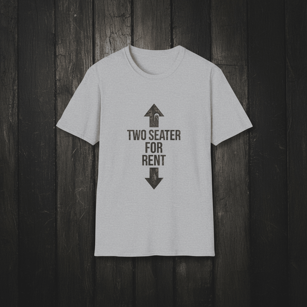Two Seater For Rent T-Shirt – Funny Couples Unisex Graphic TeeEmber Spirit Apparel