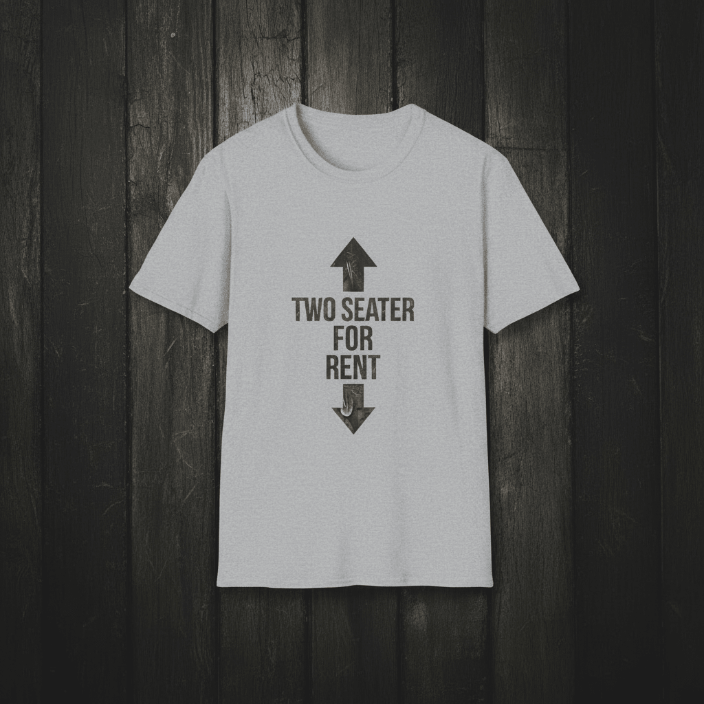 Two Seater For Rent T-Shirt – Funny Couples Unisex Graphic TeeEmber Spirit Apparel