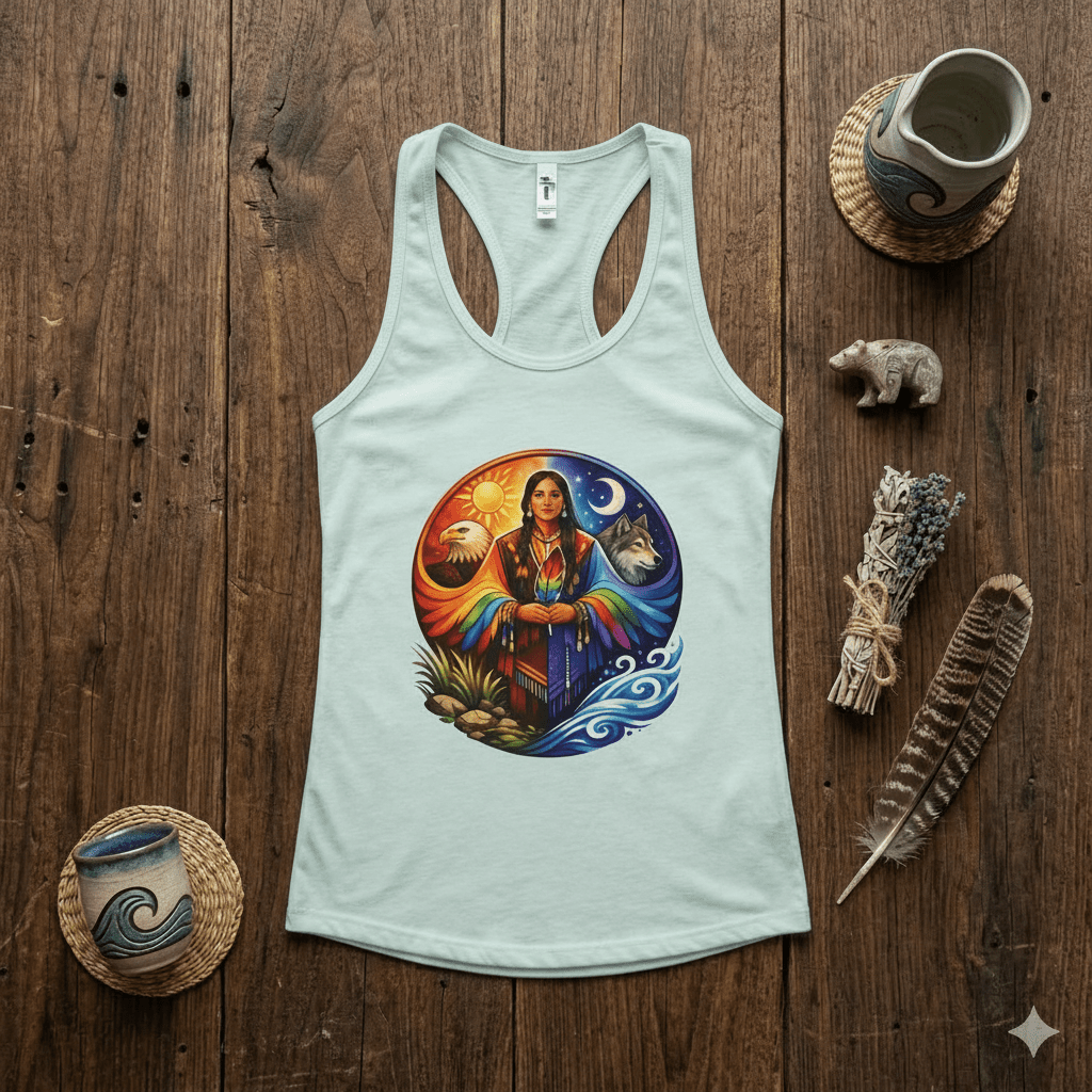 Two Spirited Racer TankEmber Spirit Apparel