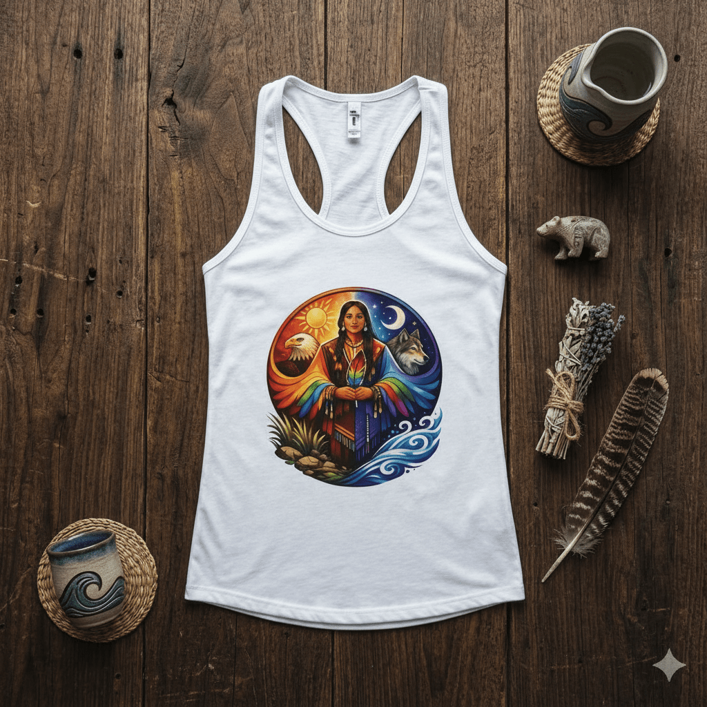 Two Spirited Racer TankEmber Spirit Apparel
