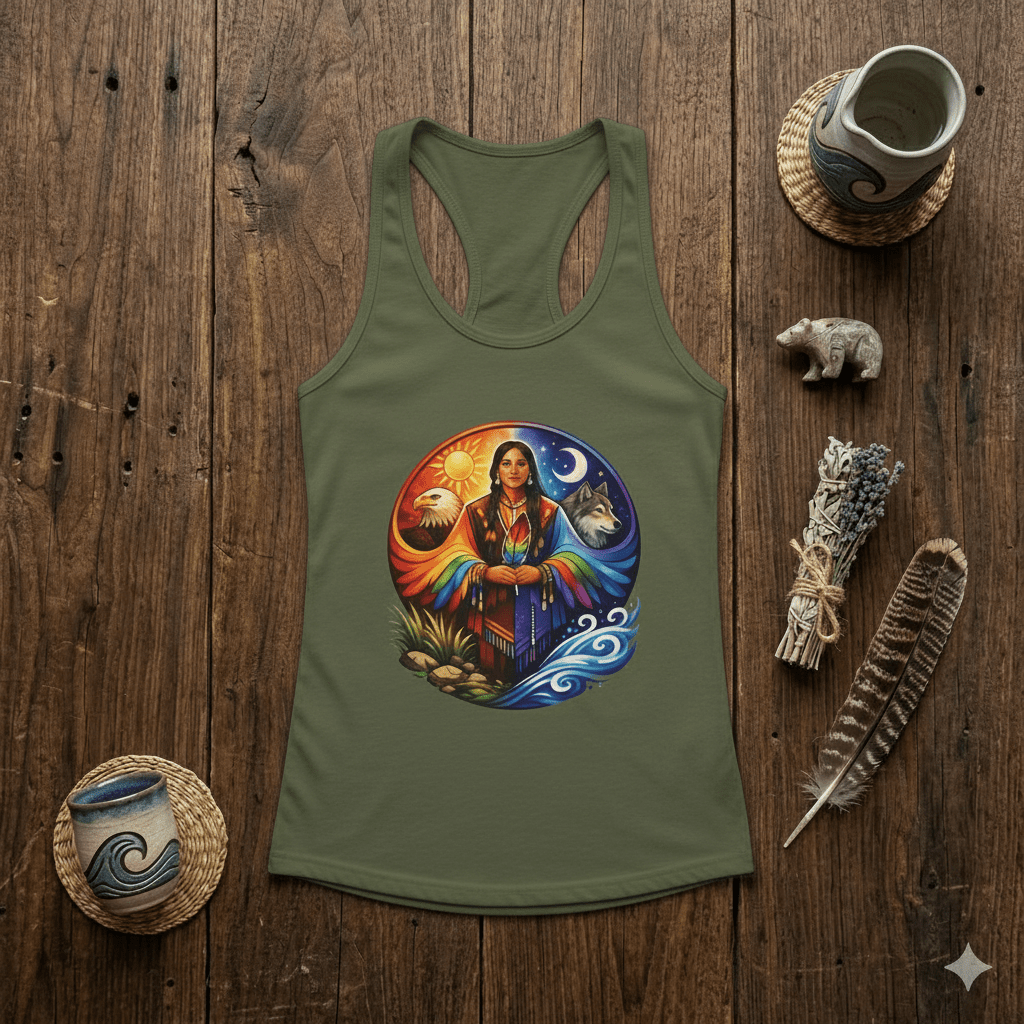 Two Spirited Racer TankEmber Spirit Apparel