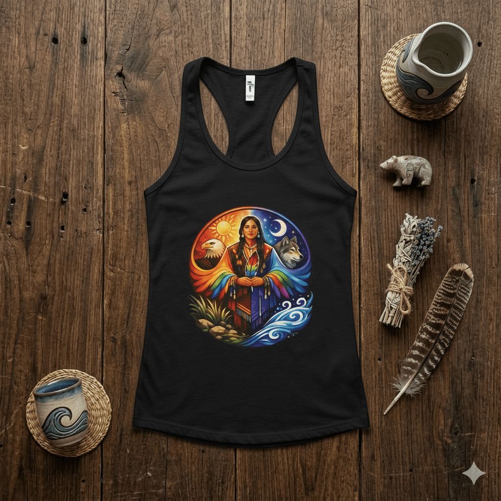 Two Spirited Racer TankEmber Spirit Apparel