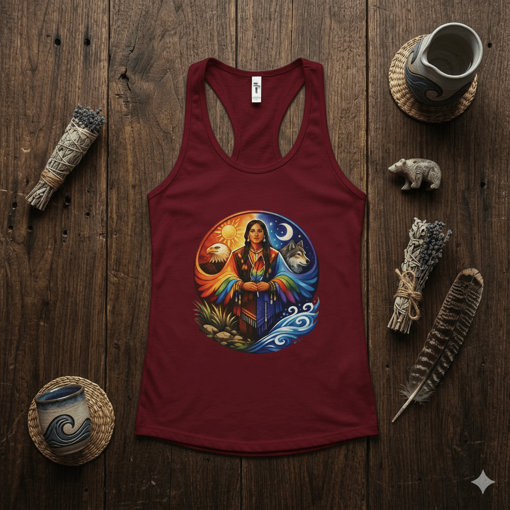 Two Spirited Racer TankEmber Spirit Apparel