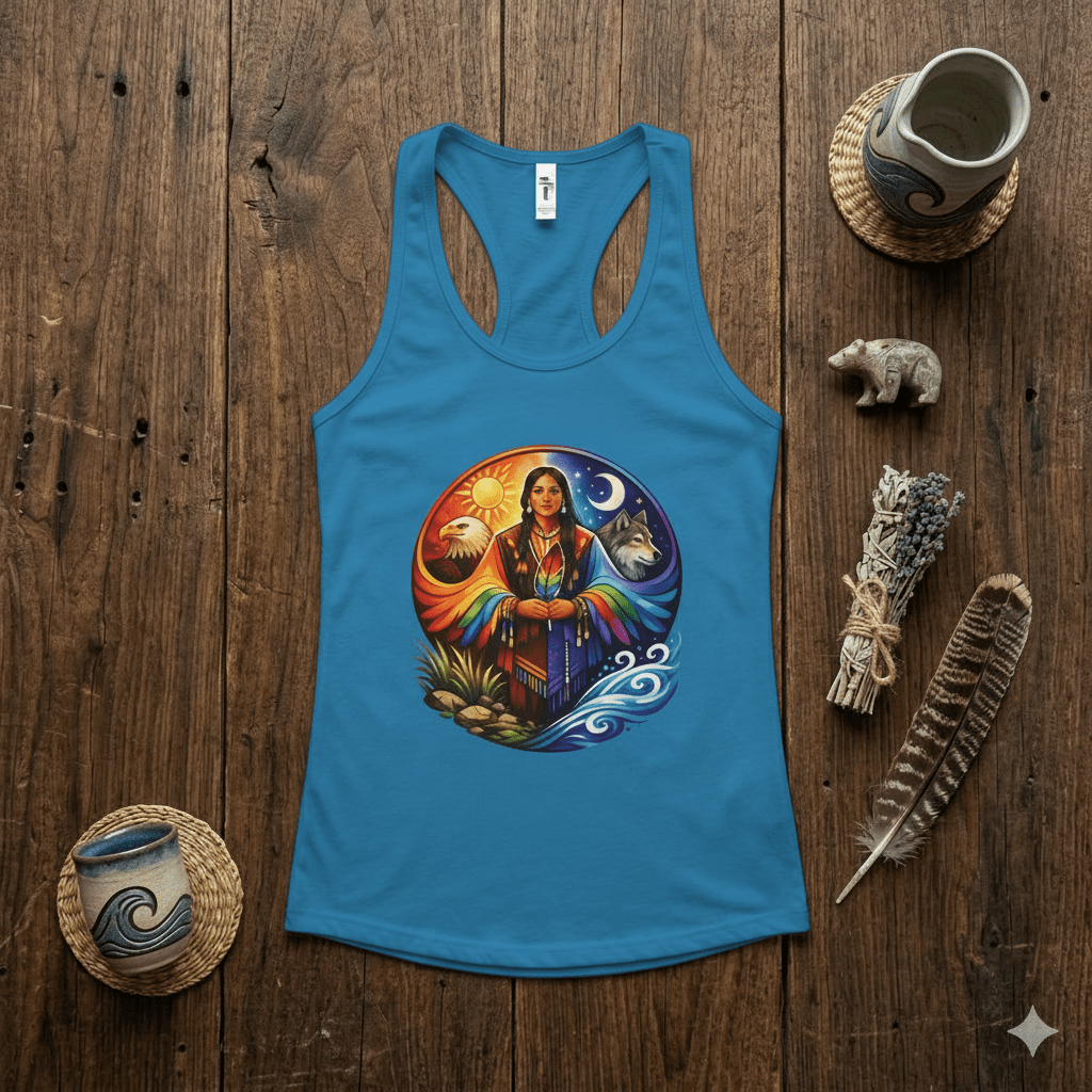 Two Spirited Racer TankEmber Spirit Apparel