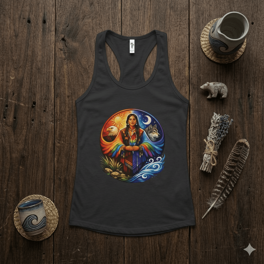 Two Spirited Racer TankEmber Spirit Apparel
