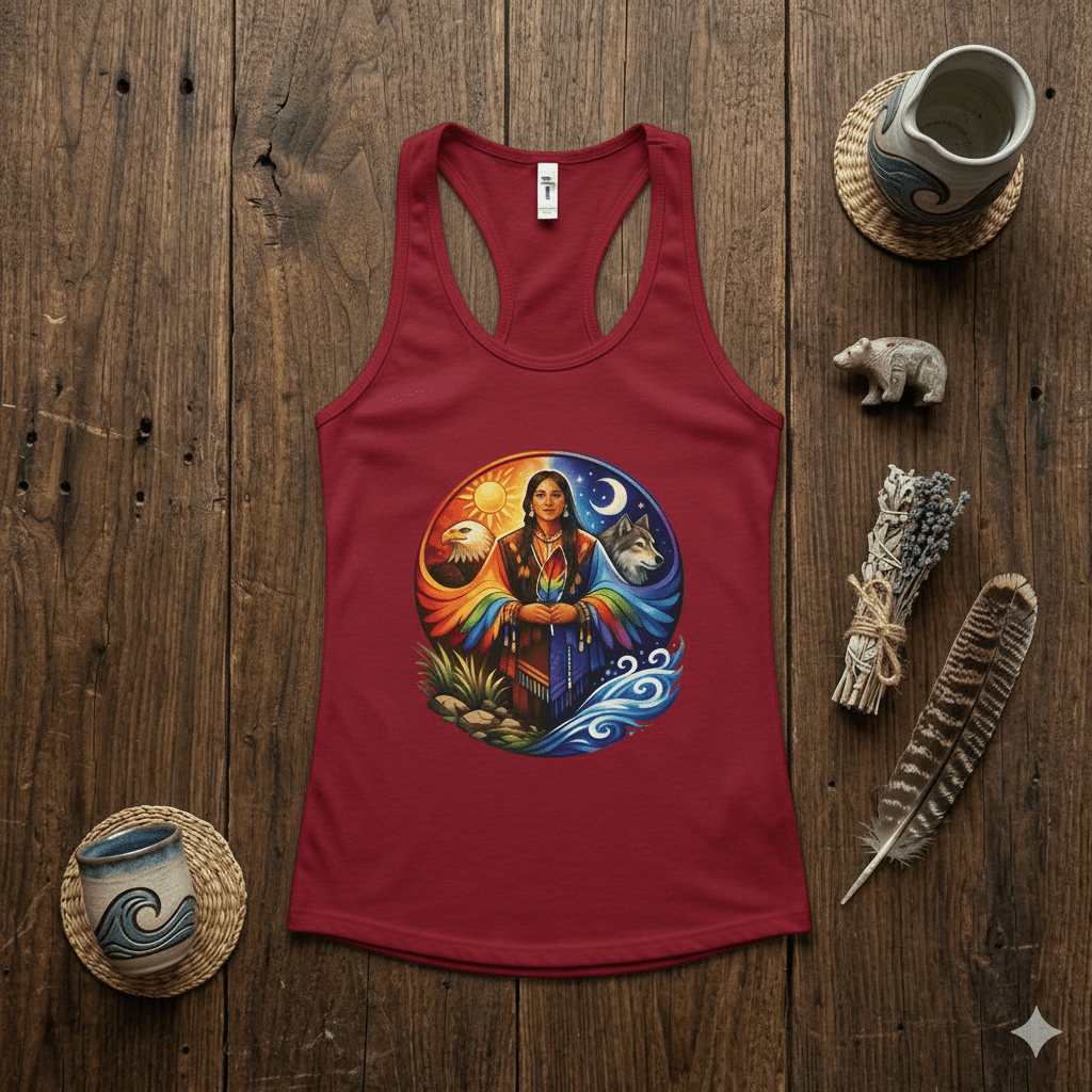 Two Spirited Racer TankEmber Spirit Apparel
