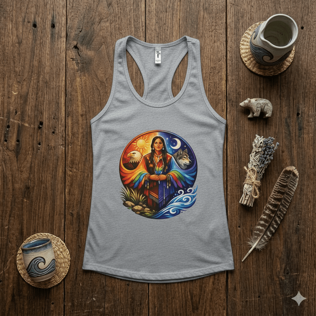 Two Spirited Racer TankEmber Spirit Apparel