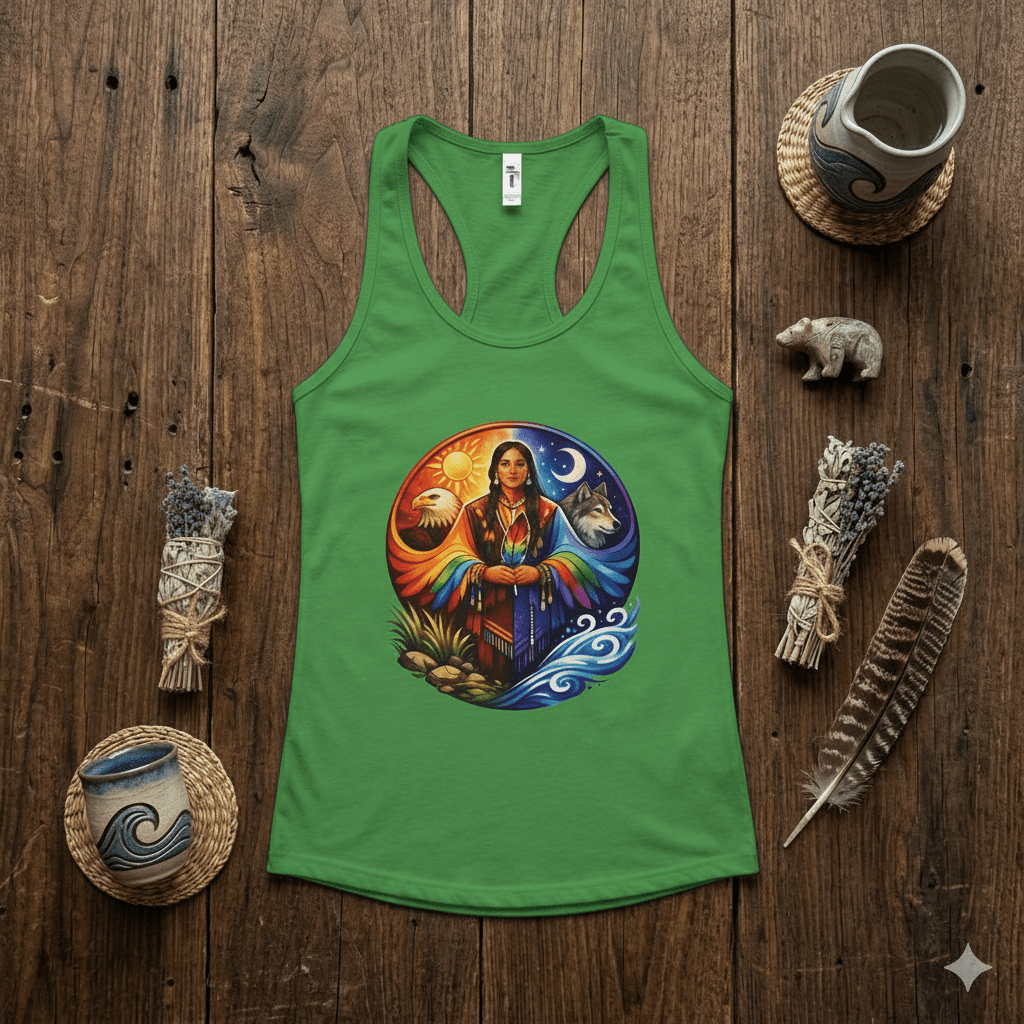 Two Spirited Racer TankEmber Spirit Apparel