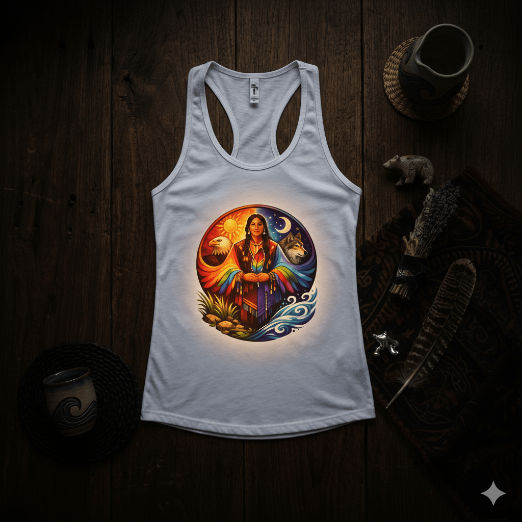 Two Spirited Racer TankEmber Spirit Apparel